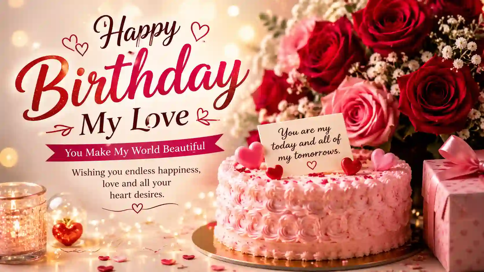 Birthday Wishes for Love Girl