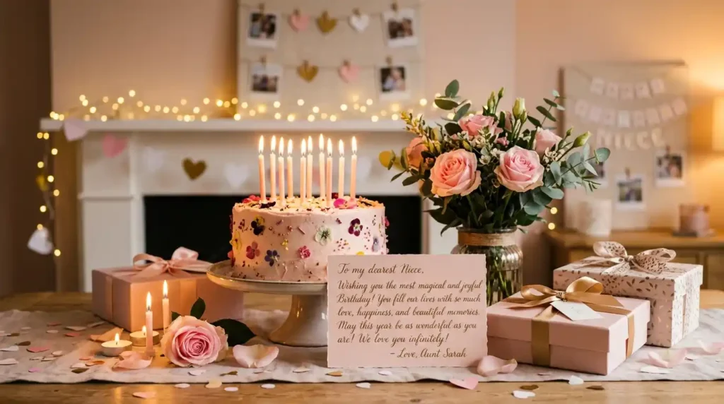 Emotional Birthday Messages for a Beloved Niece