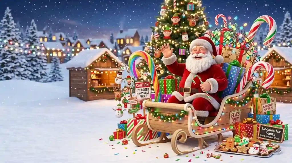 Funny Merry Christmas Animated Wishes