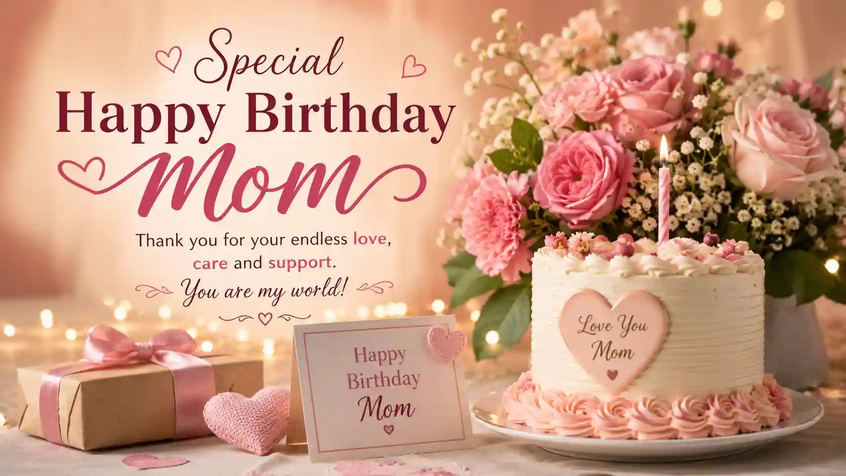 Special Happy Birthday Wishes Mom