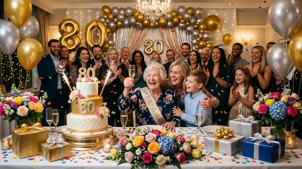 Celebration Humorous Funny 80th Birthday Wishes