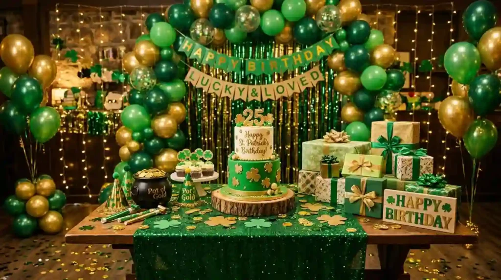 Celebration St Patrick Birthday Wishes