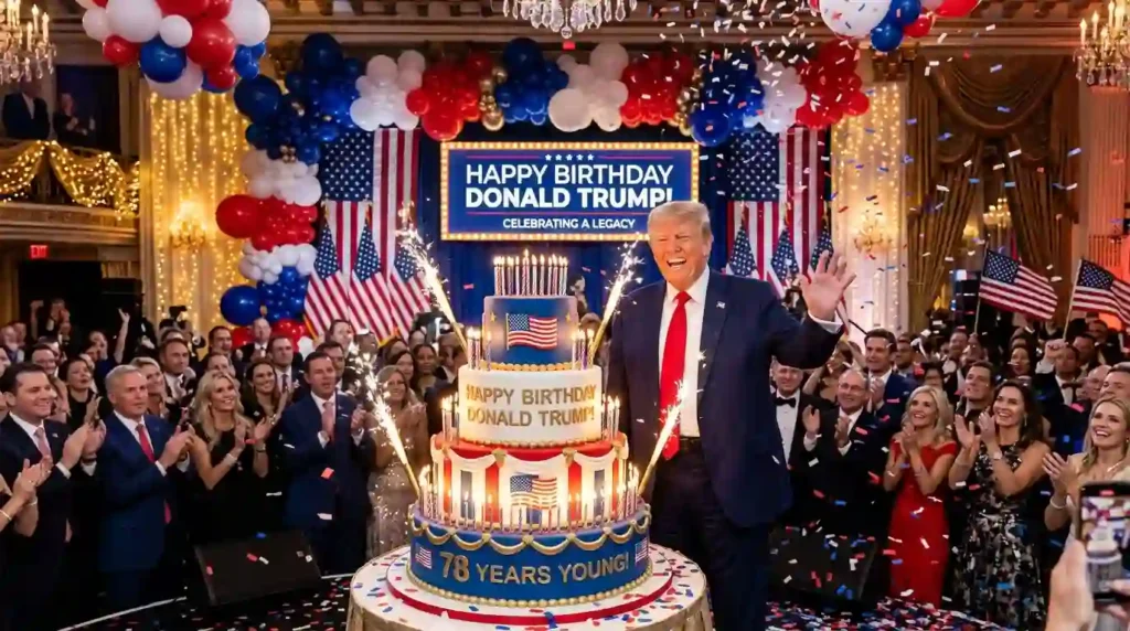 Celebration Trump Birthday Wishes