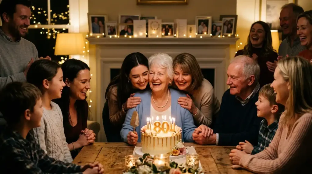 Emotional Humorous Funny 80th Birthday Wishes