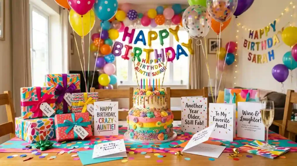 Funny Birthday Wishes for Your Aunt